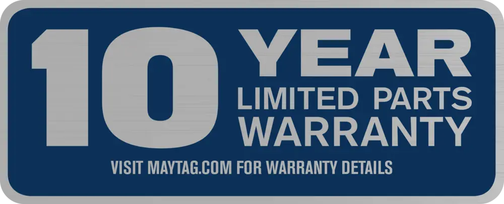 10-Year Limited Parts Warranty